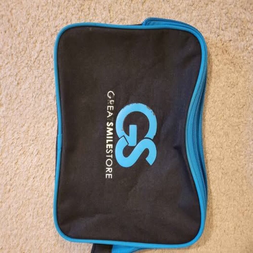 Toiletries Bag medium size Black and Blue